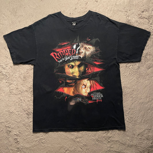 2009 Universal Studios' Halloween Horror Nights Movie Tee (XL)