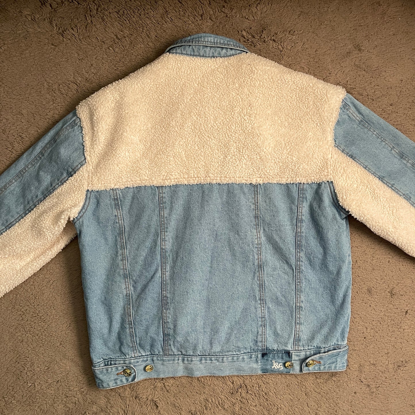 Sherpa Denim Jacket (L)