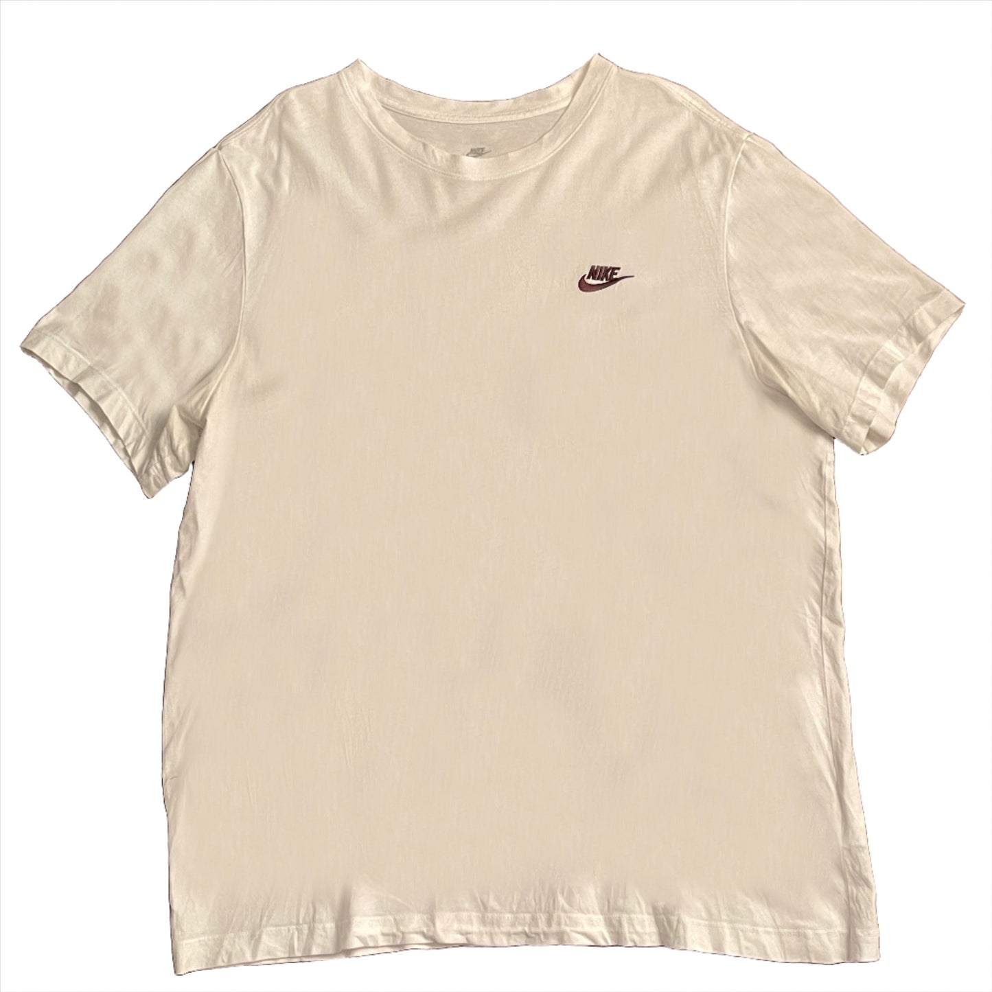 Nike Chocolate Brown Side Logo Tee (XL)