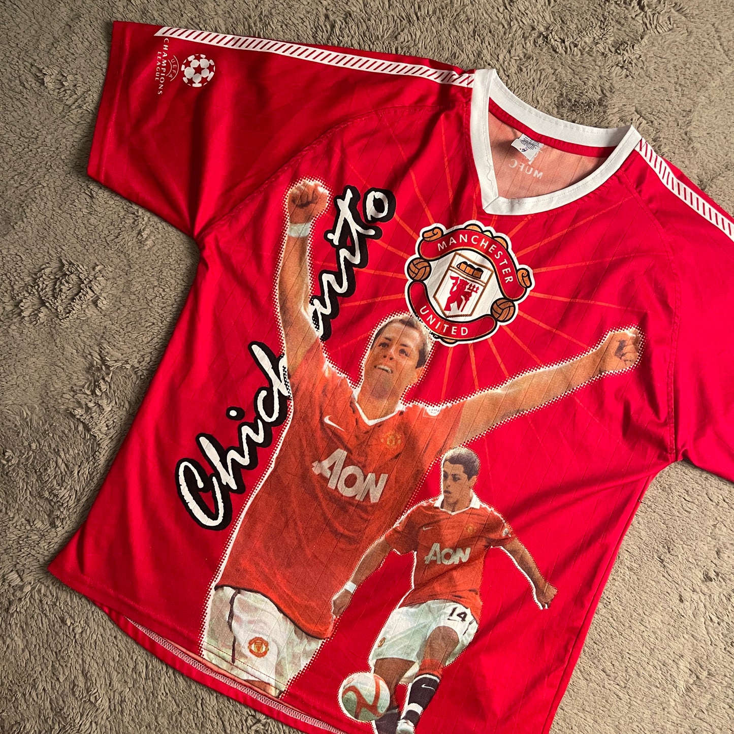 Manchester United #14 Chicharito Football Jersey (L)