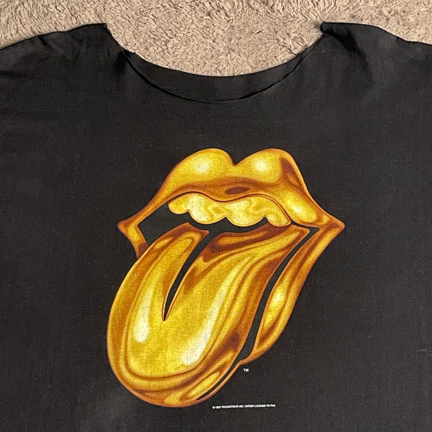 1997 Rolling Stones Gold Tour Tee (L)