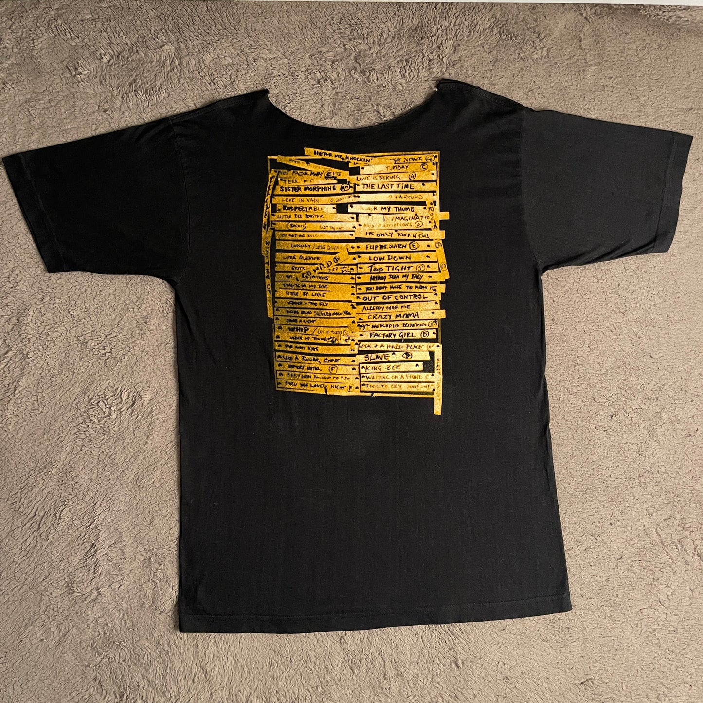 1997 Rolling Stones Gold Tour Tee (L)