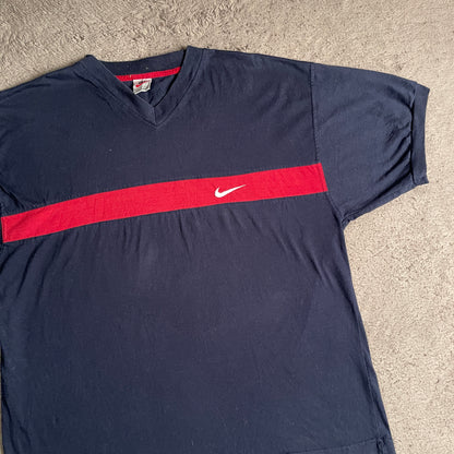 Nike Side Swoosh Vneck Tee (L)