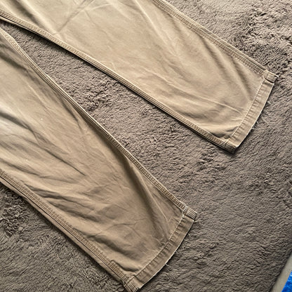 Beige Carhartt Work Pants (W38xL42.5)