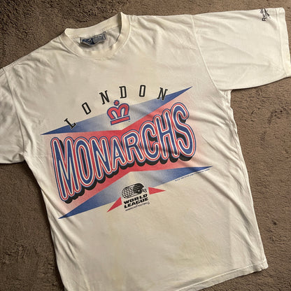1994 London Monarchs American Football Vintage Tee (2XL)