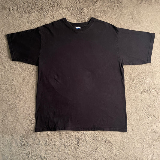 Russell Athletic Plain Black Tee (L)