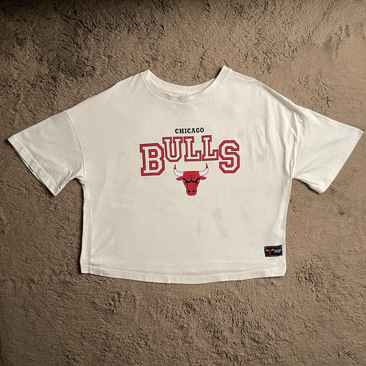 NBA Chicago Bulls Cropped Tee (L)