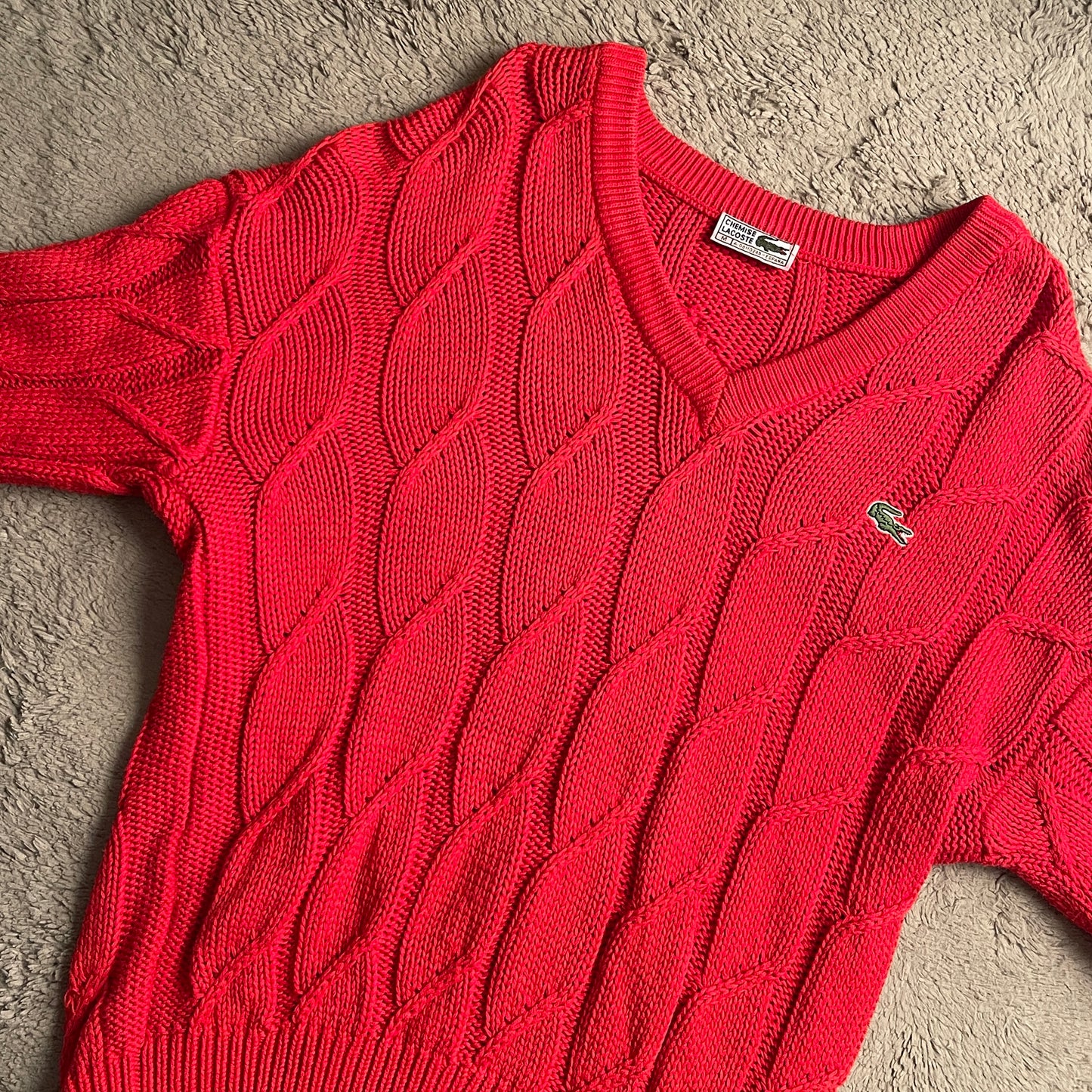 Lacoste Knitted Sweater (L)