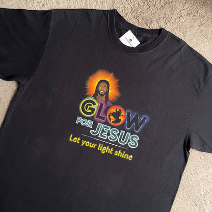 Glow for Jesus: Let Your Light Shine Tee (XL)