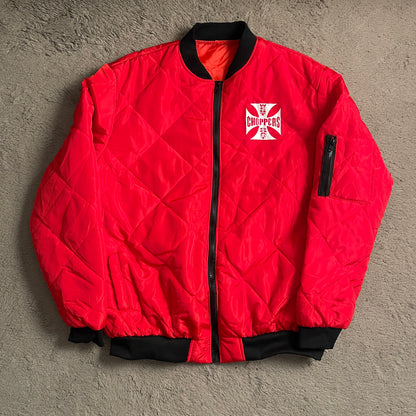 West Coast Choppers Diamond Bomber Jacket (XL)