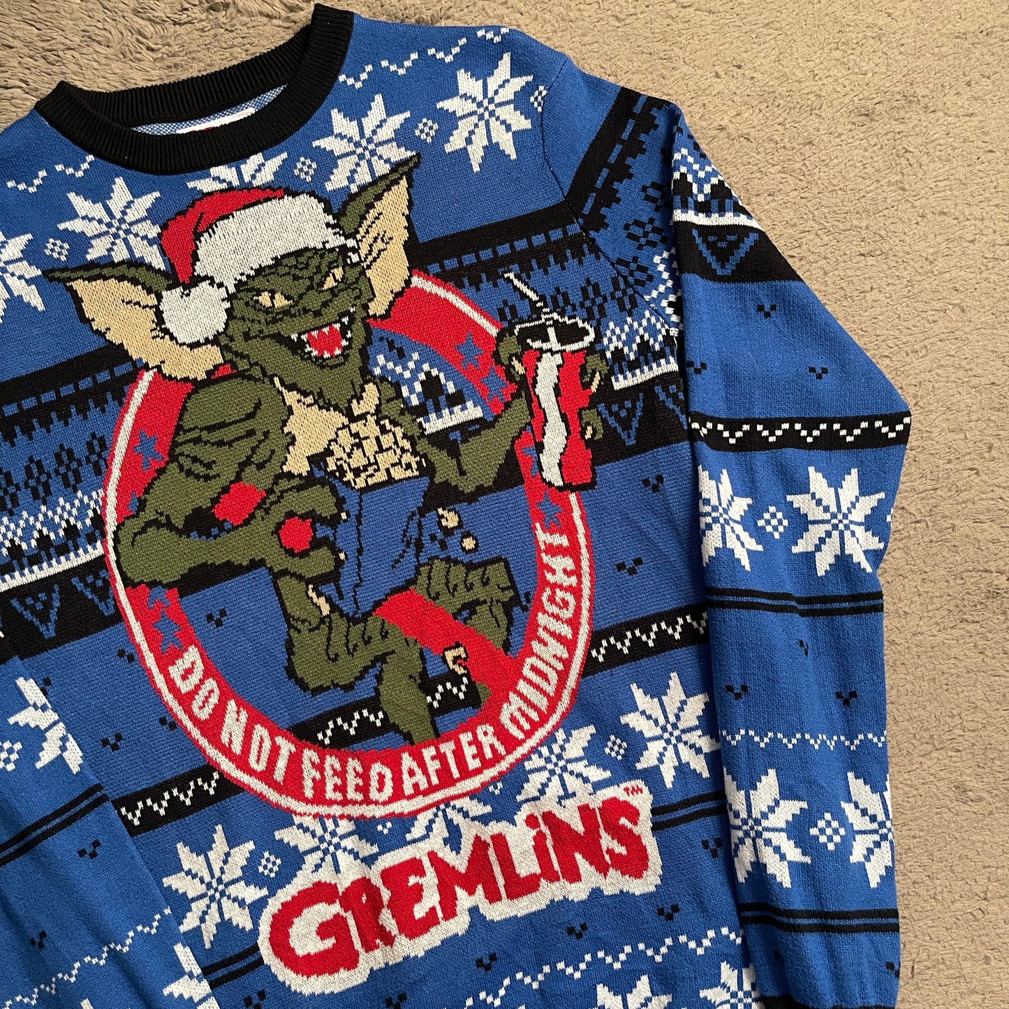 Gremlins Christmas Knitted Sweater (S-M)