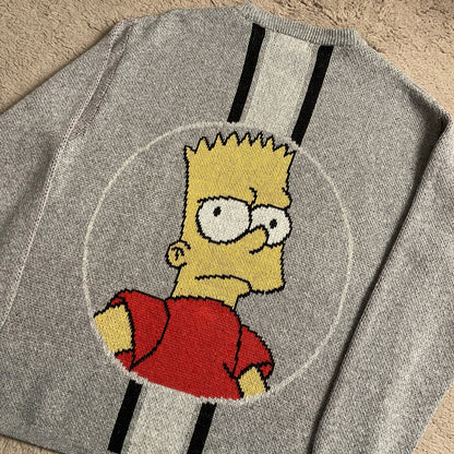 Vintage The Simpsons "Bart" Knitted Crewneck (XL)