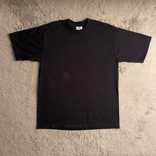 Pro Club Plain Black Tee (L)