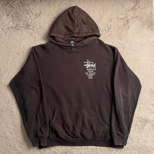 Stussy World Tour Hoodie (L)