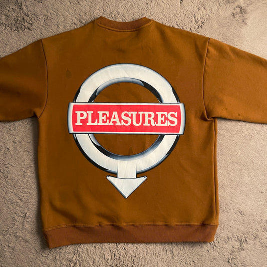 Pleasures Language Crewneck (L)