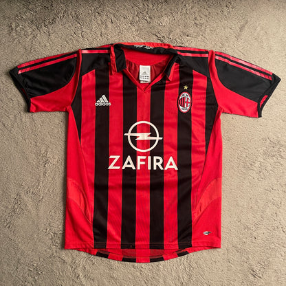 AC Milan 2005-2006 Home Shirt #32 Vieri Jersey Shirt (M-L)