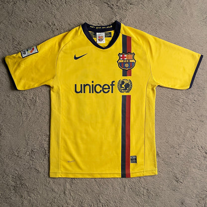 2008-09 Barcelona FC Away #10 Messi Jersey Shirt (M)