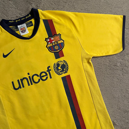 2008-09 Barcelona FC Away #10 Messi Jersey Shirt (M)