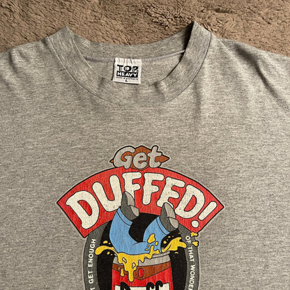 1998 The Simpsons "Get Duffed" Vintage Tee (L)