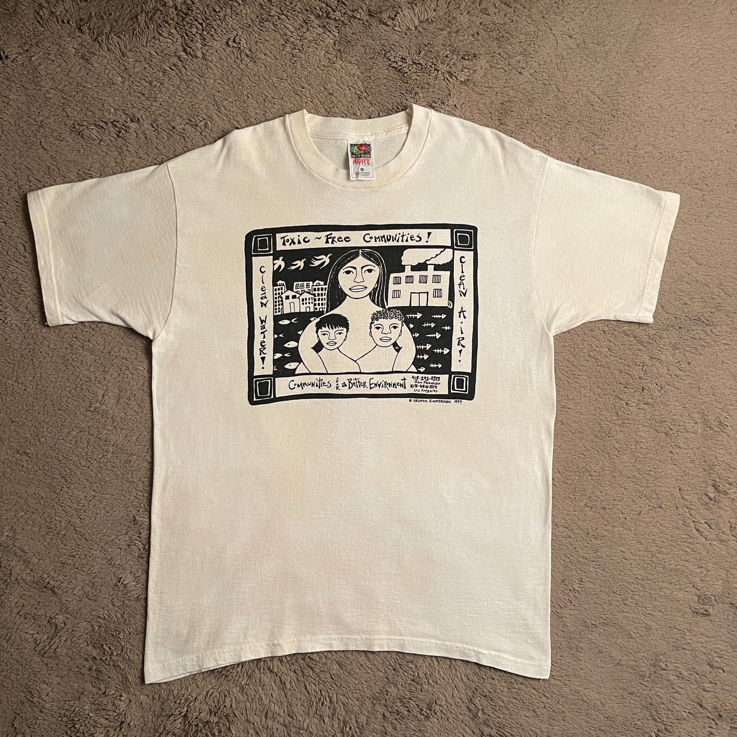 1999 Toxic Free Communities Vintage Tee (L)