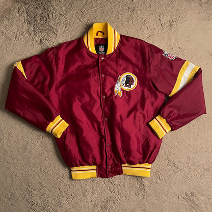 Vintage NFL Washington Redskins Button Up Jacket (L)