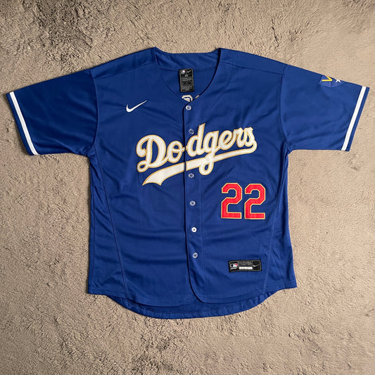 2020 MLB Champions LA Dodgers Jersey 22 Kershaw (M)