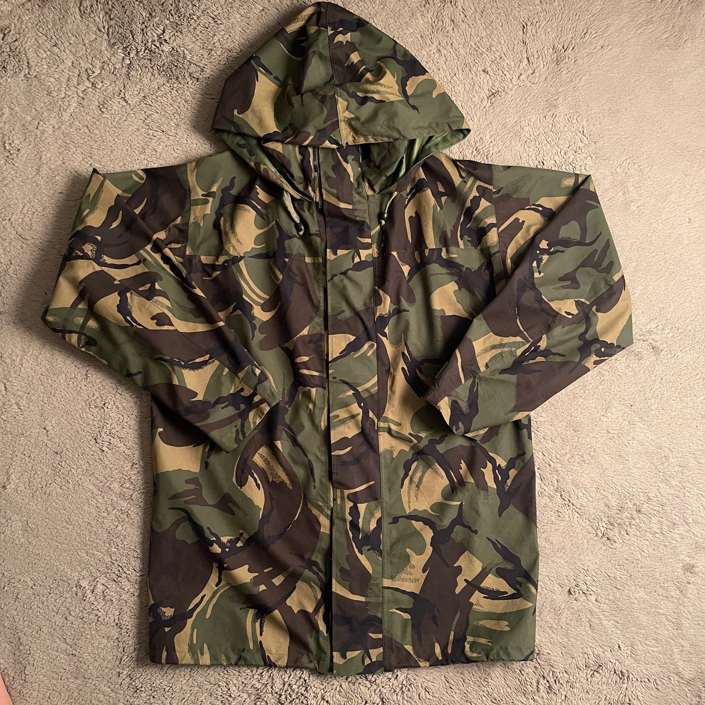 Camouflage Windbreaker Hooded Jacket (L)