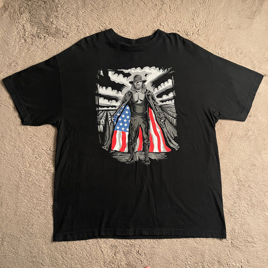 2017 WWE Undertaker "I Respect USA Flag" Tee (2XL)
