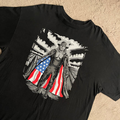 2017 WWE Undertaker "I Respect USA Flag" Tee (2XL)