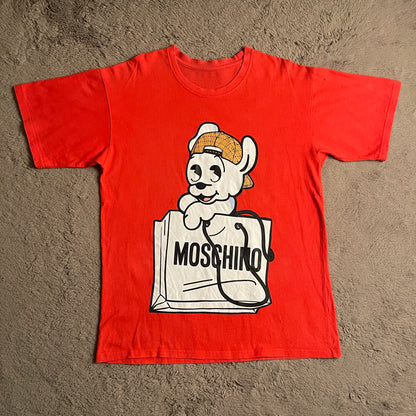 Moschino Multi Pudge Print Jersey Tee (XL)