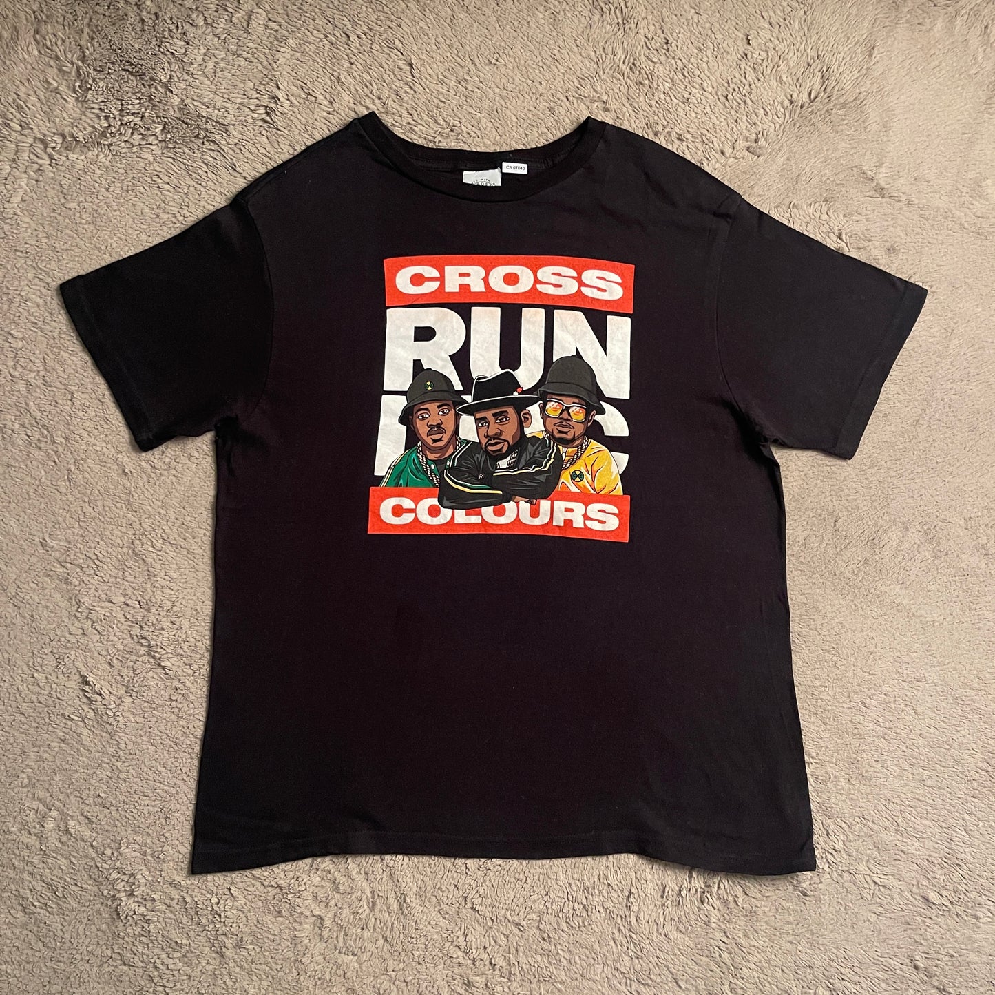 Cross Colours x RUN DMC BBoyz Tee (L)