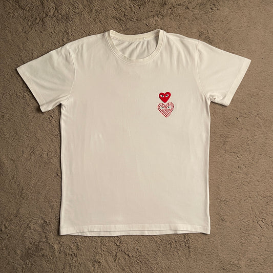 Play Comme des Gasçon Rhinestone Tee (M)
