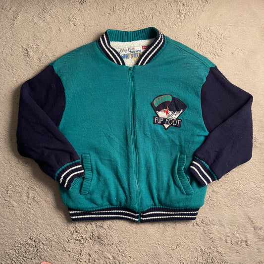 Flip Foot Varsity Wool Jacket (L)