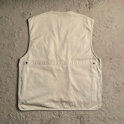 Grant Beige Multi-pocket Vest (XL)