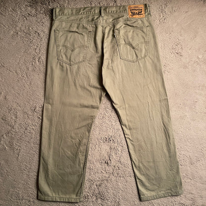 Levi's 505 Olive Green Pants (W38)