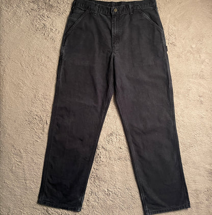 Carhartt Black Carpenter Pants (W34)