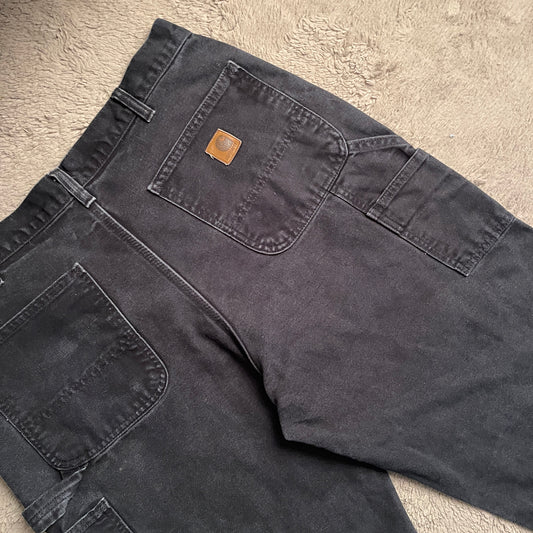 Carhartt Black Carpenter Pants (W34)