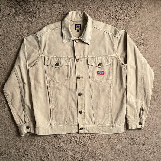 Dickies Cream Denim Jacket (S/M)