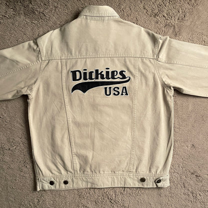 Dickies Cream Denim Jacket (S/M)
