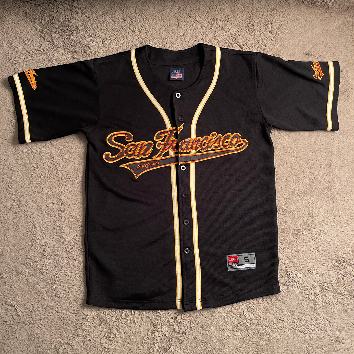 Vintage San Francisco 90s Street Baseball Jersey (M)