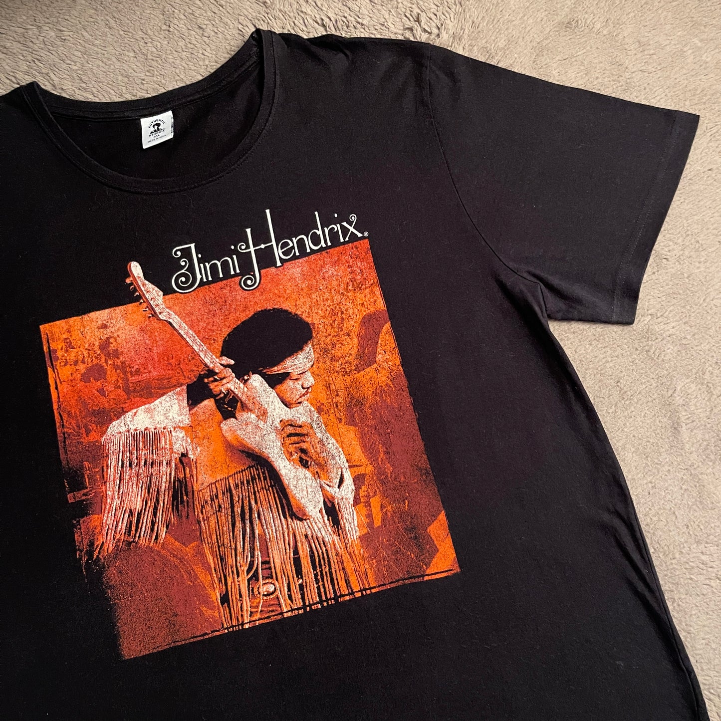 Jimi Hendrix Live at Woodstock Tee (4XL)