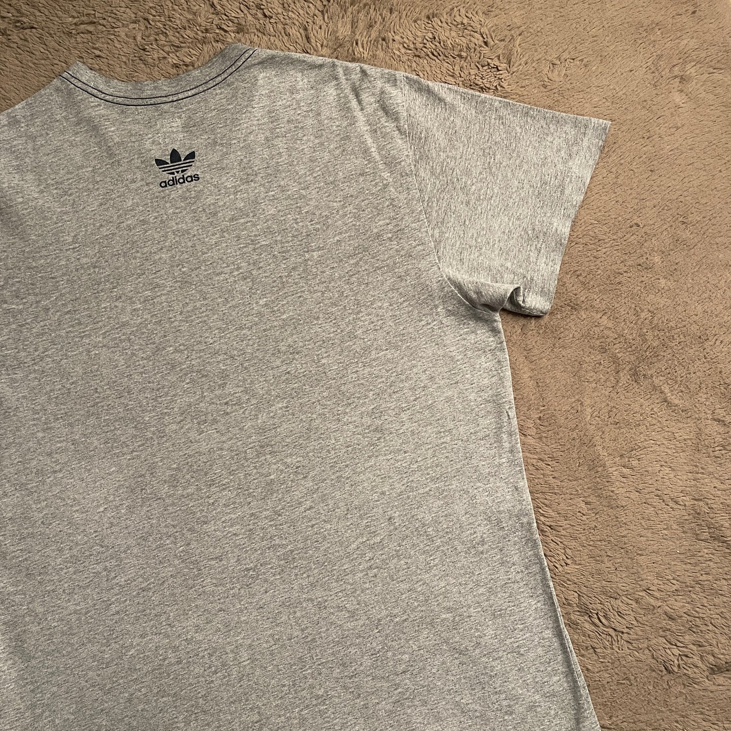 Adidas Logo Men Graphic Tee (L)