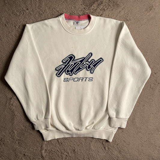 90's FUBU Cream Crewneck (M)