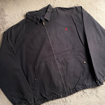 Polo Ralph Lauren Navy Blue Harrington Jacket (XL)