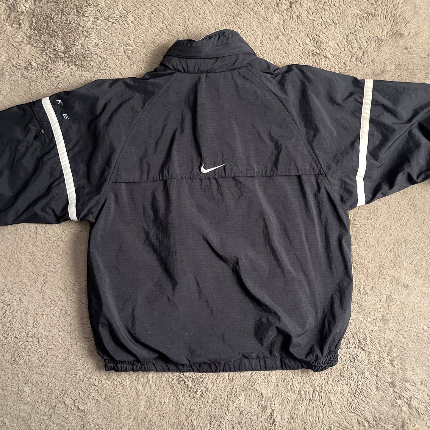 Vintage Nike Winbreaker Jacket with Detachable Hood (S)