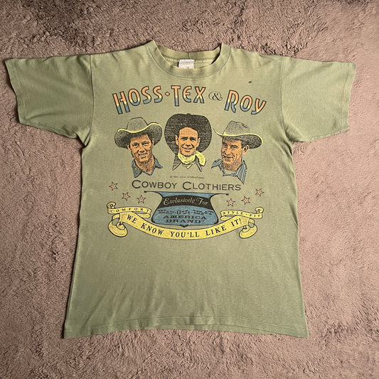 1991 Hoss, Tex & Roy Vintage Tee (L)