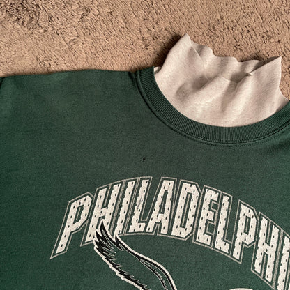 1995 NFL Philadelphia Eagles Stacked Crewneck (XL)