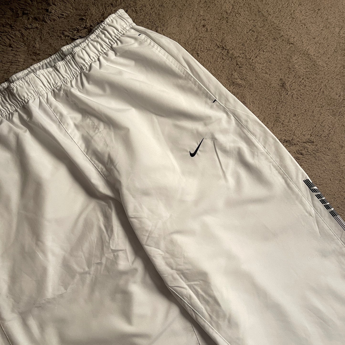 Nike White Track Pants (W34-38)