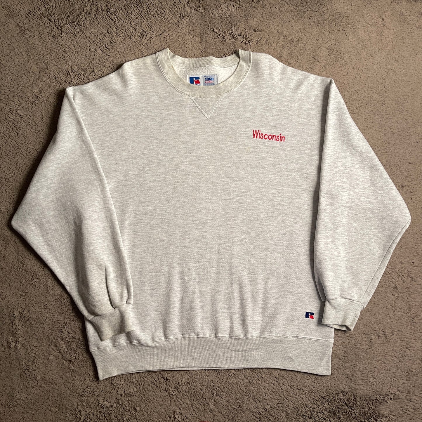 Russell Athletic Wisconsin Crewneck (2XL)