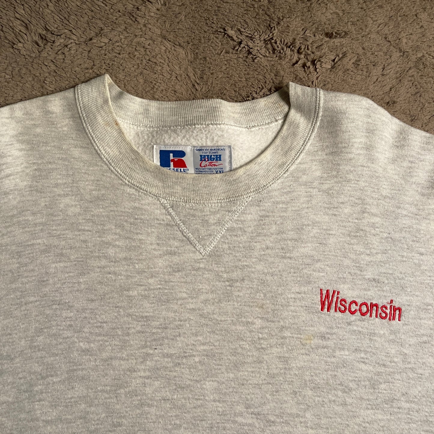 Russell Athletic Wisconsin Crewneck (2XL)